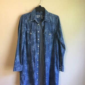 Gap XS Jean dress
